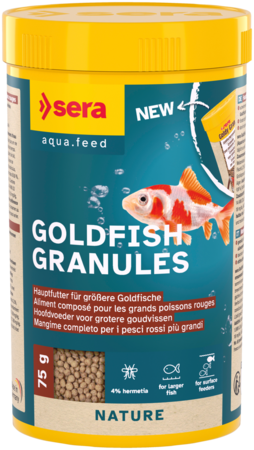 Granuli per pesci Goldfish AGRIAPPIA, cibo in granulare per pesci rossi e acquari d'acqua dolce