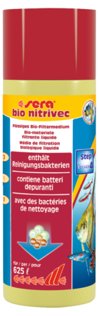 Flacone di Sera Bio Nitrivec di AgriaPPia, prodotto biologico per il trattamento delle piante, con etichetta e dosatore visibili.