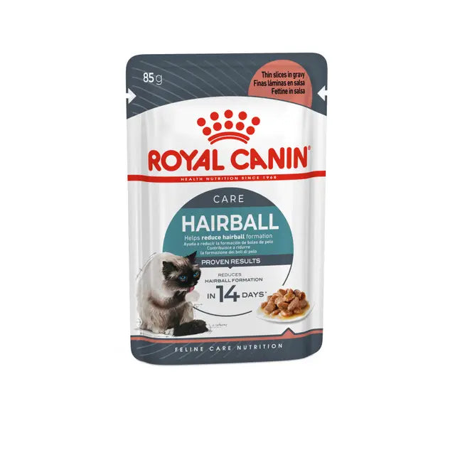 Royal Canin Hairball Care in Salsa – Alimento Umido per Gatti contro i Boli di Pelo