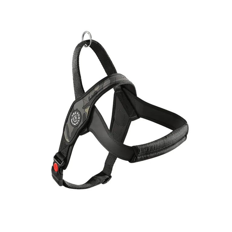Imbracatura Primo Pettorina Tre ponti AGRIAPPIA in materiale resistente con tre ponti per cani, vista frontale su immagine eurpo.webp