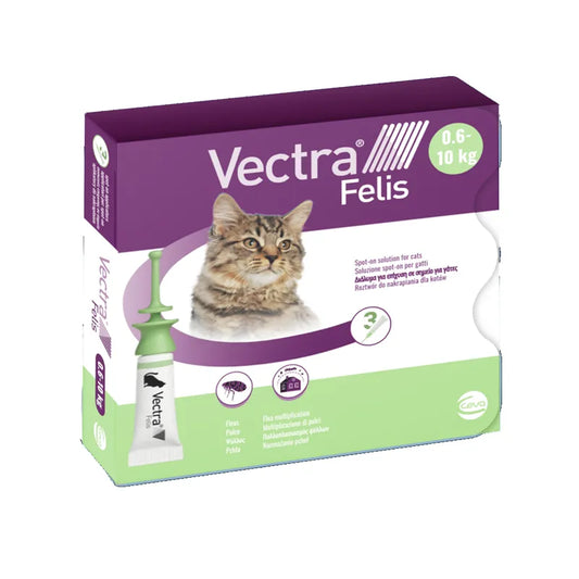 Vectra Felis soluzione spot-on per gatti da 0,6 a 10 kg