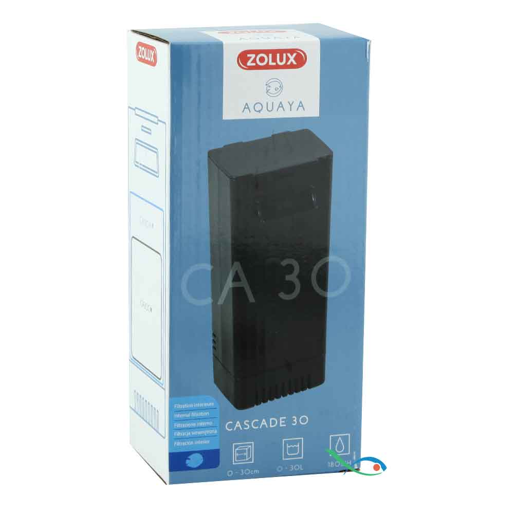 ZOLUX Aquaya Cascade – Filtro Interno per Acquari Piccoli, 2 Formati (30 e 60)