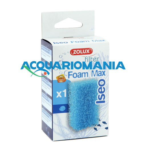 ZOLUX Foam Max – Spugna di Ricambio a Grana Grossa per Filtro Iseo/Idro 40-50-60
