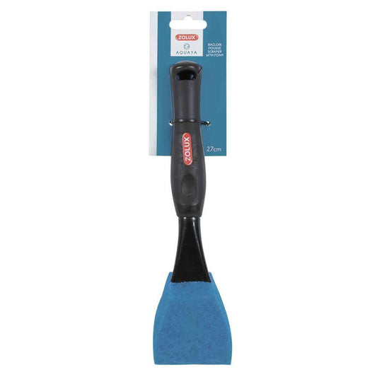 ZOLUX Raschietto in Spugna per Pulizia Vetri Acquario 27cm