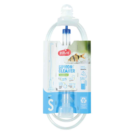 ZOLUX Siphon Cleaner Small – Campana Aspirarifiuti Estensibile per Acquario 28-48cm