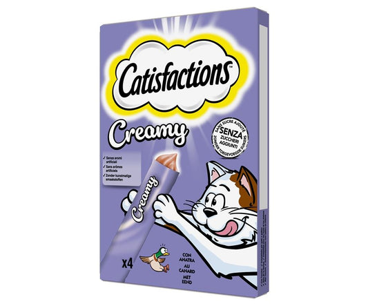 Catisfactions creamy anatra 4×10 g