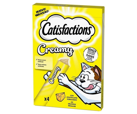 Catisfactions creamy formaggio 4×10 g