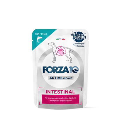 Forza10 Cane Intestinal – Alimento Dietetico Umido al Pesce per Cani.