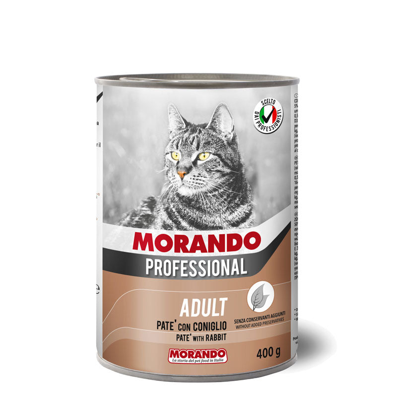 Morando Patè 400g – Alimento Completo per Gatti Adulti