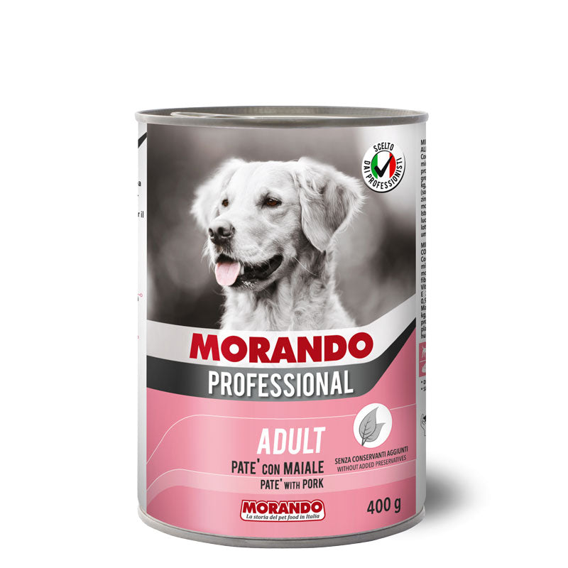 Paté Morando AGRIAPPIA da 400g in una ciotola, pronto per essere spalmato o usato in cucina.