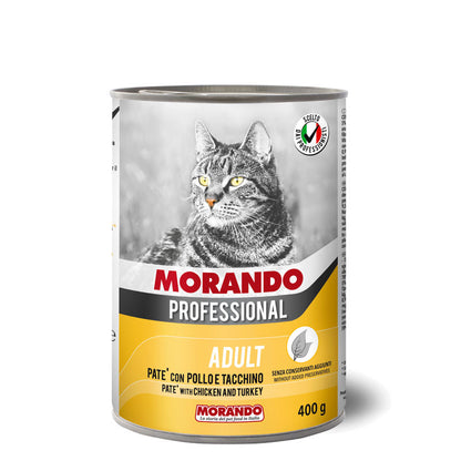 Morando Patè 400g – Alimento Completo per Gatti Adulti