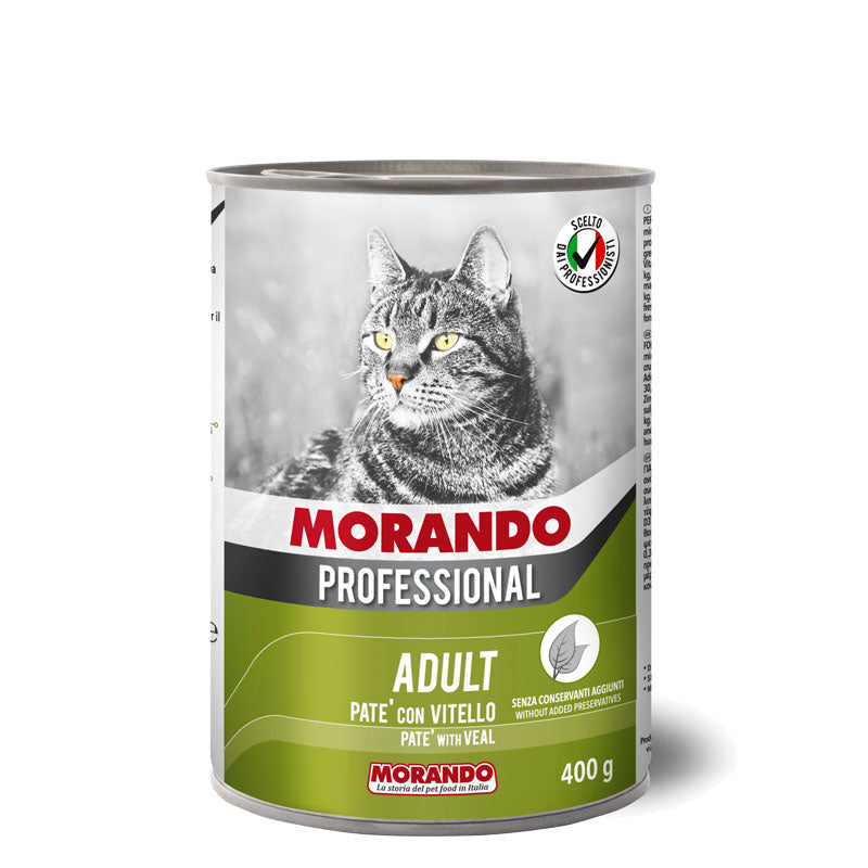 Morando Patè 400g – Alimento Completo per Gatti Adulti