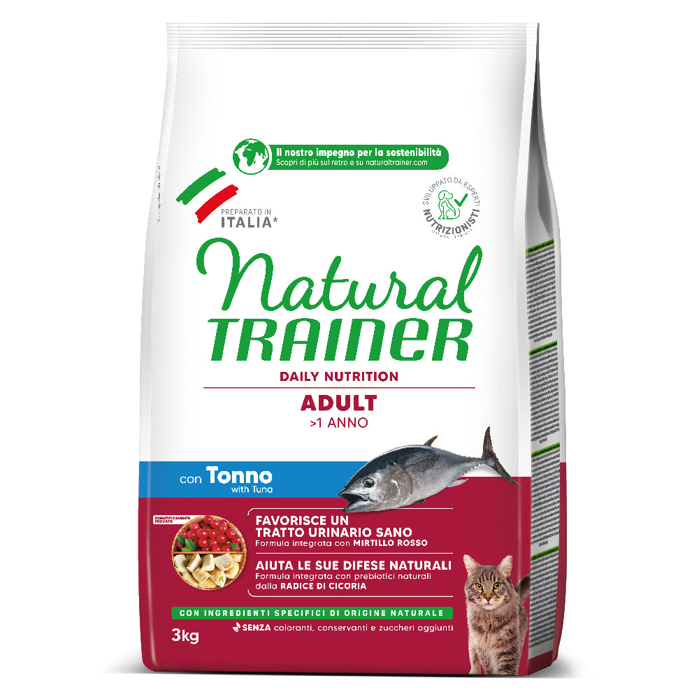 Cibo per gatti AGRIAPPIA DAILY NUTRITION ADULT con tonno, scatola grande, alimento completo per gatti adulti.