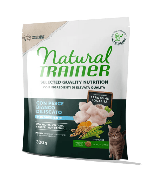 SELECTED QUALITY NUTRITION - ADULT STERILISED - CON PESCE BIANCO DILISCATO