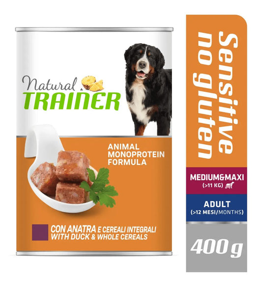Natural Trainer - NO GLUTEN M&M ADULT ANATRA UMIDO