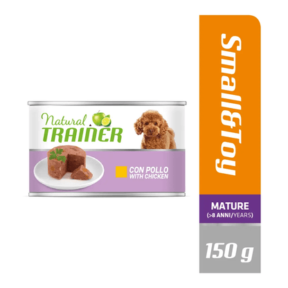 Crocchette umide Natural Trainer Mantenimento S&T Pollo Maturato di AgriAppia, in confezione grande, per cani adulti.
