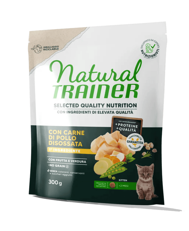 SELECTED QUALITY NUTRITION - KITTEN - CON CARNE DI POLLO DISOSSATA