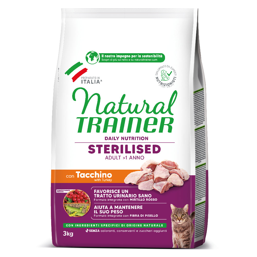Alimento umido AGRIAPPIA DAILY NUTRITION con tacchino per cani adulti sterilizzati, in lattina grande, con etichetta visibile