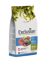 Cibo per cani AGRIAPPIA EXCLUSION MEDITERRANEO NOBLE GRAIN, crocchette grandi per cani adulti, confezione da 12kg