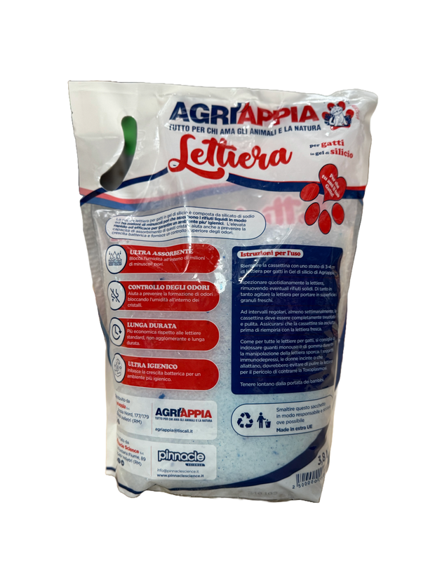 Lettiera per gatti Agriappia 3,8L