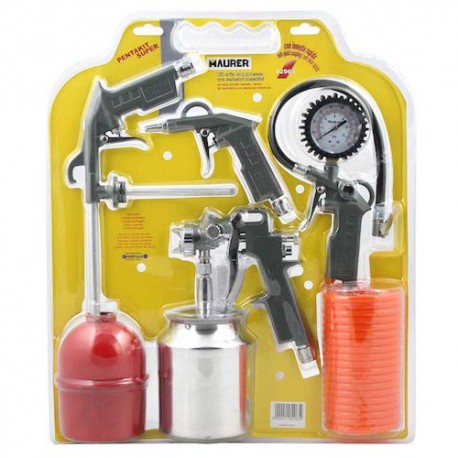 Kit accessori Maurer per compressore 5 pezzi, EAN 8000071829632