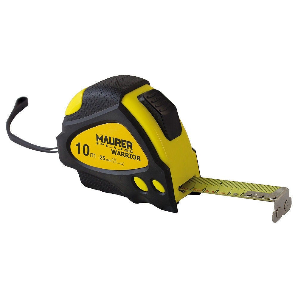 Maurer Plus Warrior flessometro magnetico 10 m x 25 mm EAN 8000071961547