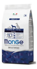 Monge Natural Superpremium Medium Senior Ricco in Pollo