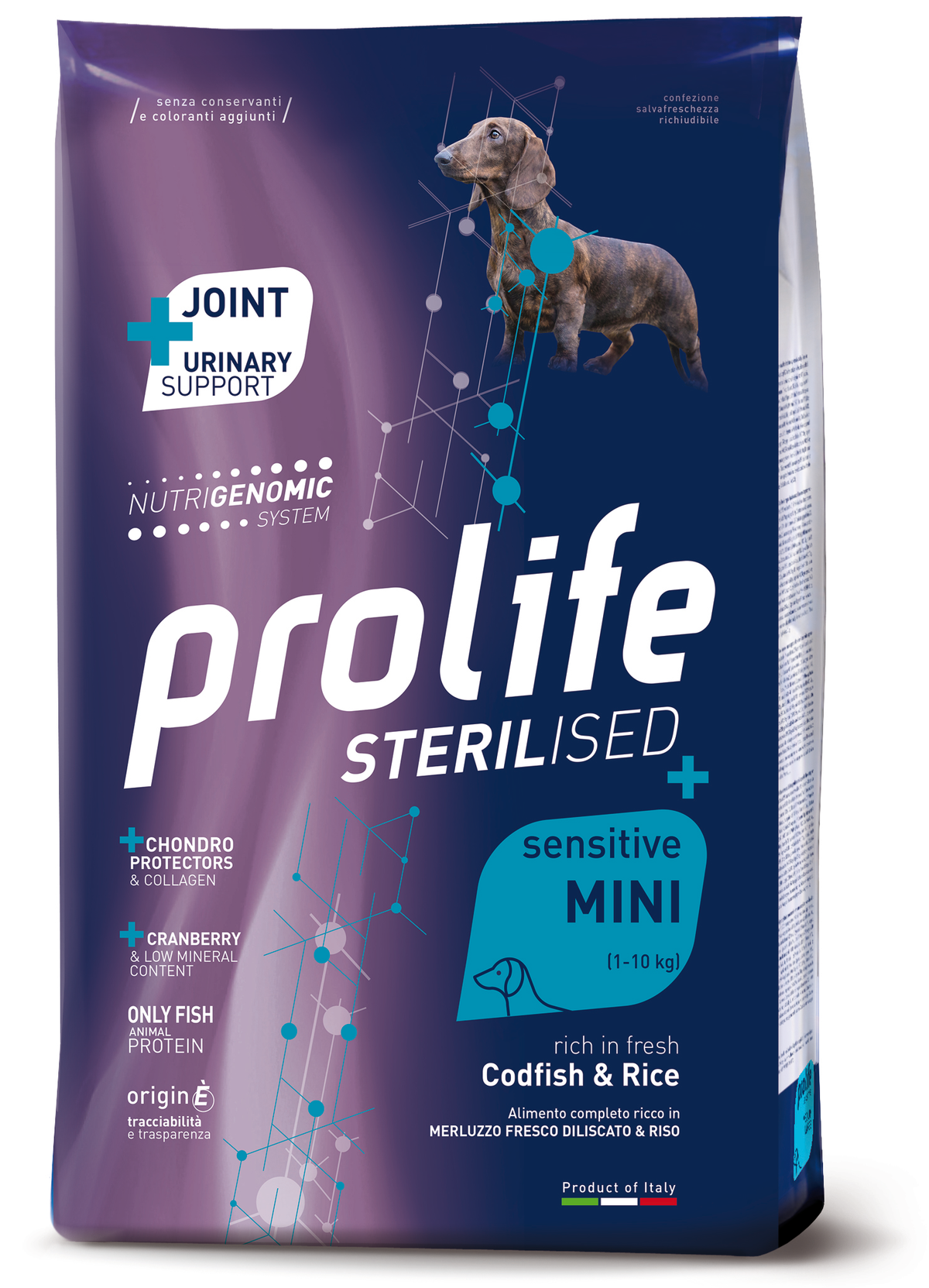 Bastone sterilizzato Prolife AGRIAPPIA con impugnatura mini, ideale per supporto e mobilità sicura.