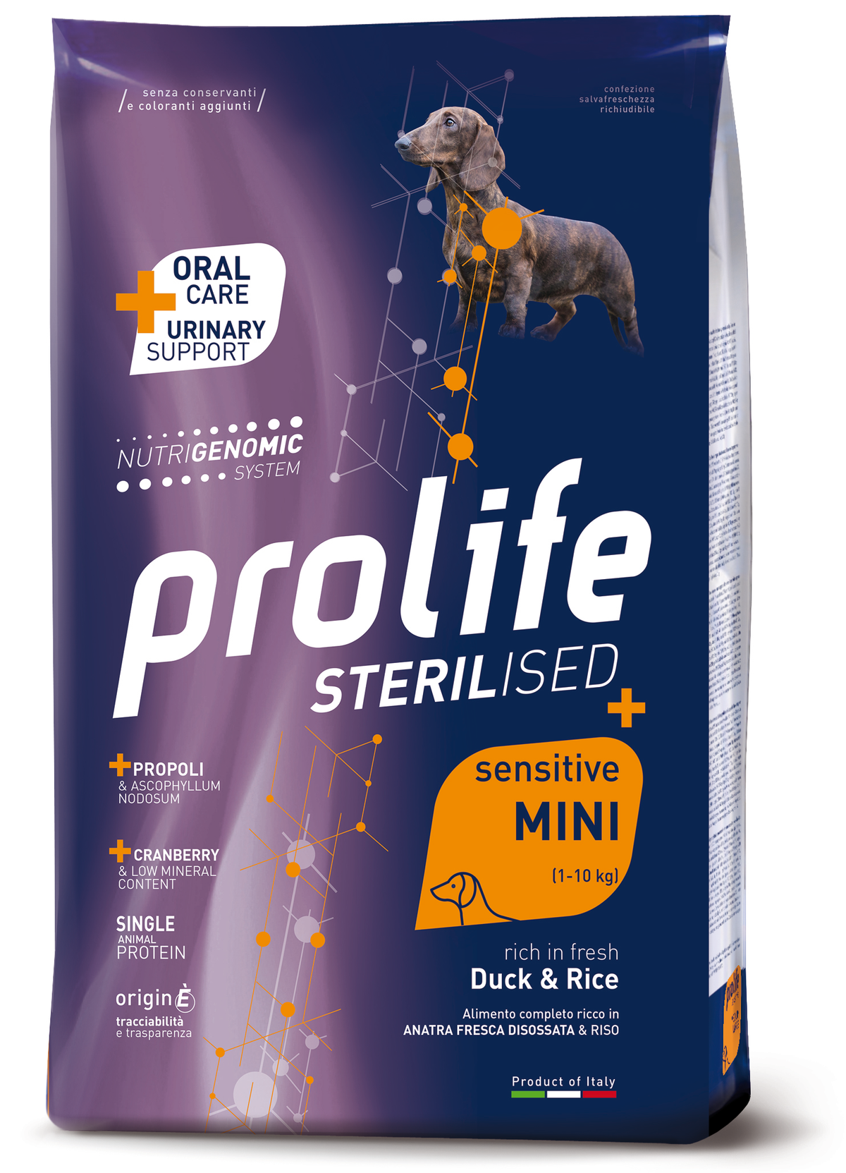 Bastone sterilizzato Prolife AGRIAPPIA per animali, con impugnatura ergonomica e superficie liscia, ideale per la cura degli animali domestici