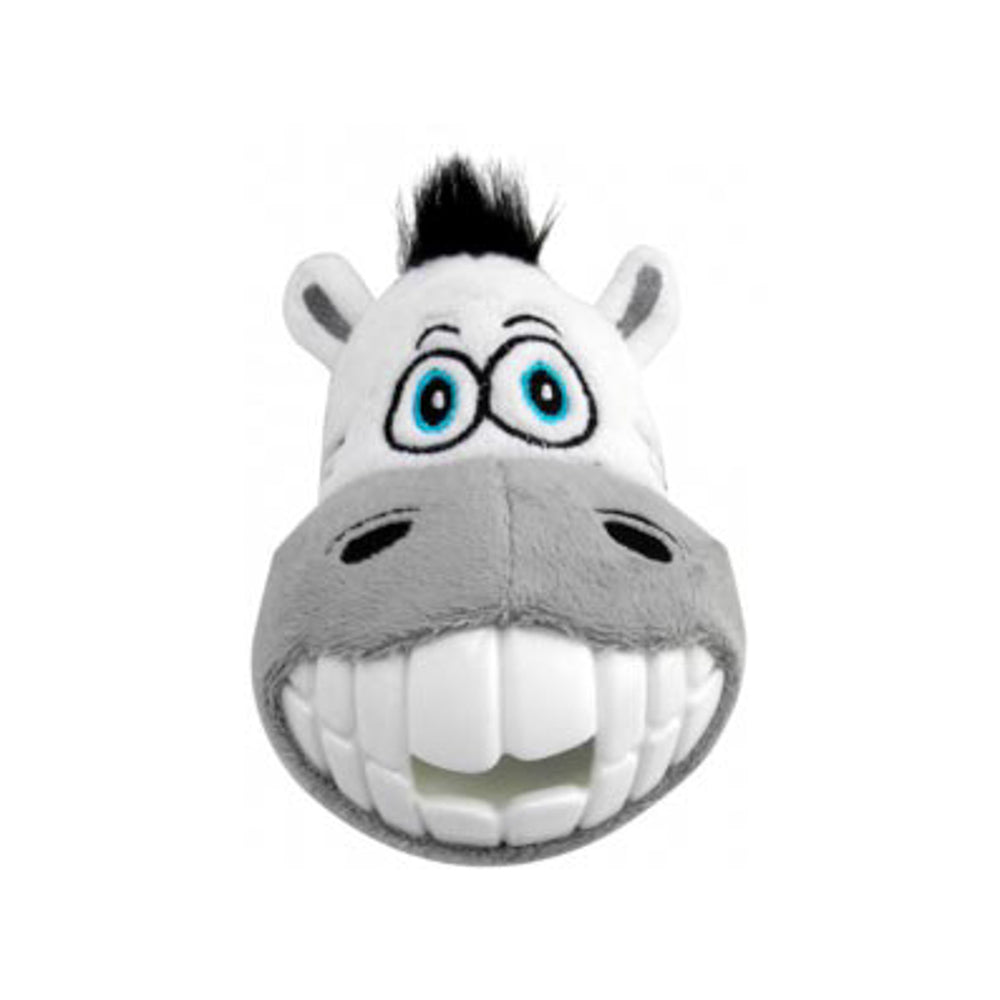 Gioco per cani Big Teeth di AGRIAPPIA, robusto e resistente, con forma a denti grandi in gomma naturale.