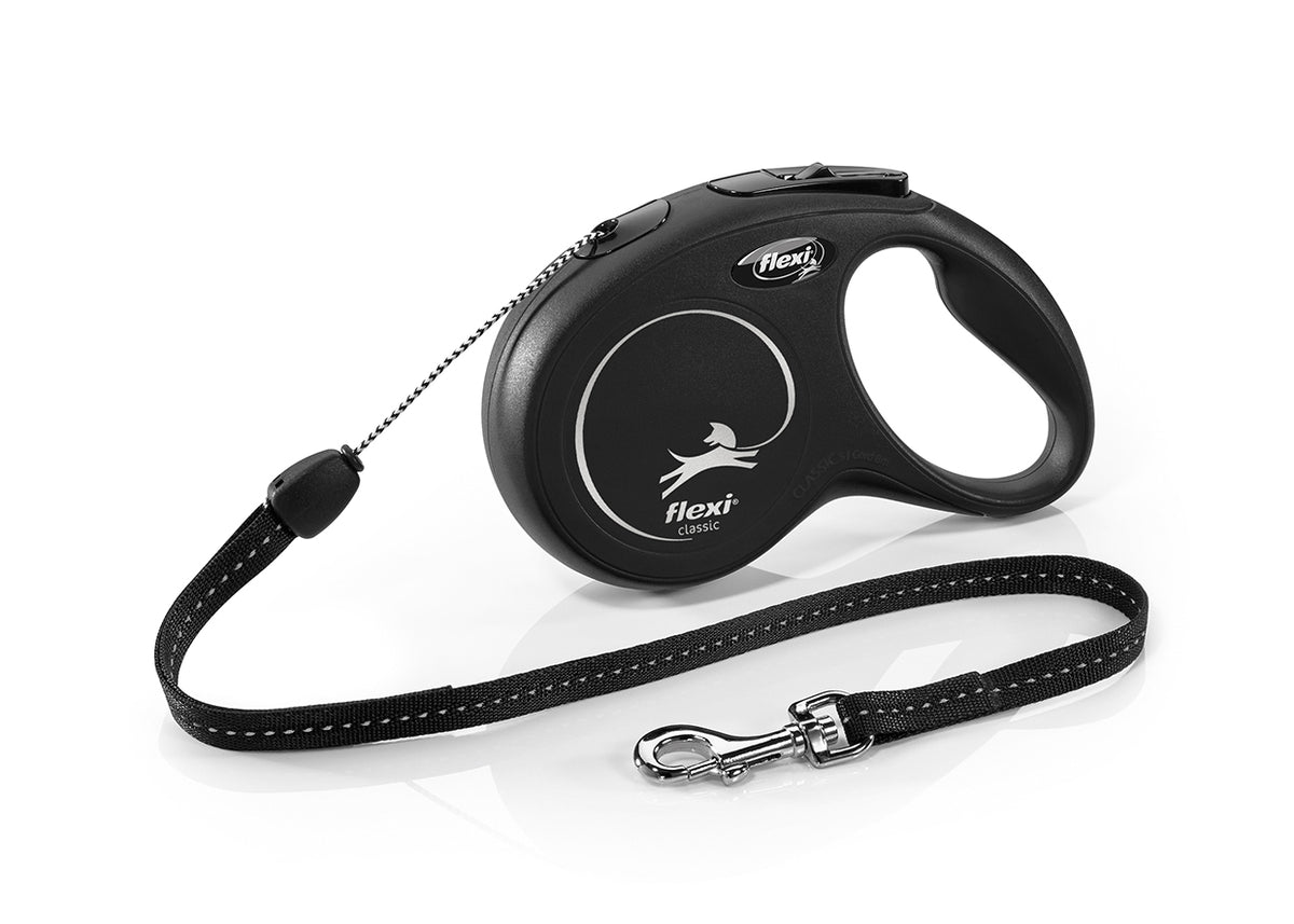 Guinzaglio in corda nero AGRIAPPIA, lunghezza 8 metri, accessori per animali domestici, resistente e facile da usare.