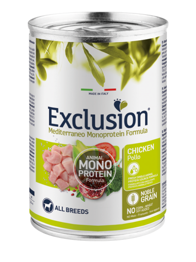 EXCLUSION MEDITERRANEO  NOBLE GRAIN 400gr