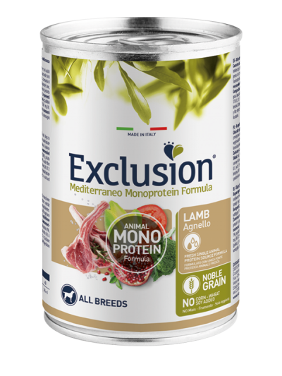 EXCLUSION MEDITERRANEO  NOBLE GRAIN 400gr