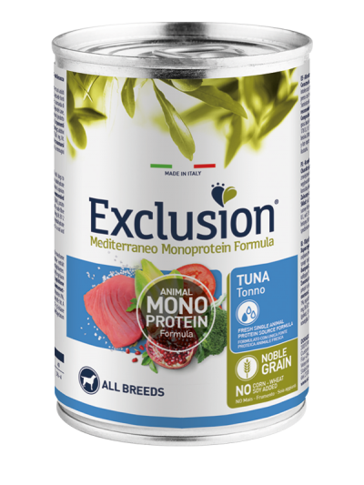 EXCLUSION MEDITERRANEO  NOBLE GRAIN 400gr