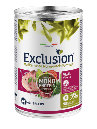 EXCLUSION MEDITERRANEO  NOBLE GRAIN 400gr