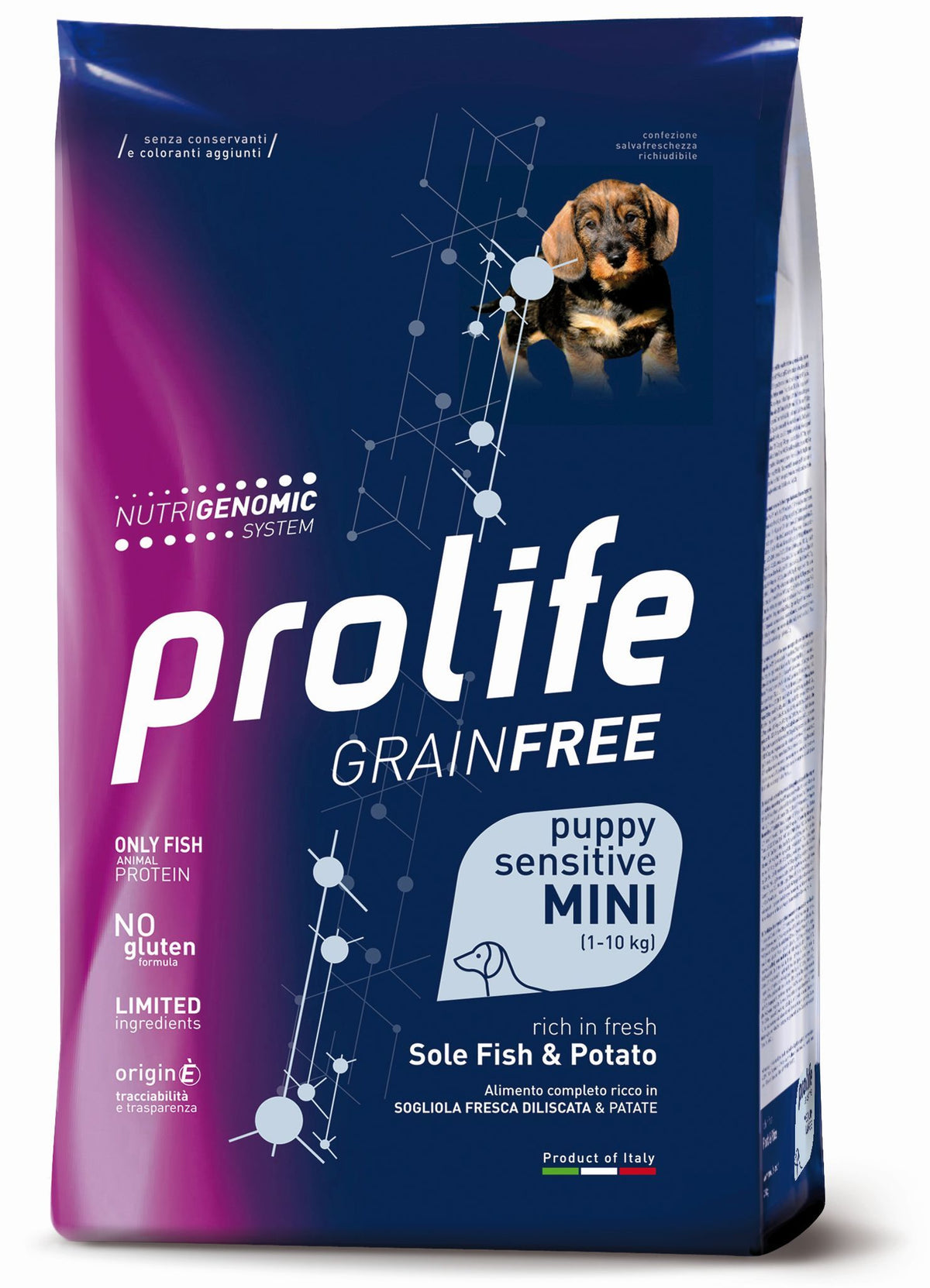 Crocchette senza cereali Prolife Cane di AGRIAPPIA per cani, con ingredienti naturali e senza cereali, in un sacco di alimenti per animali