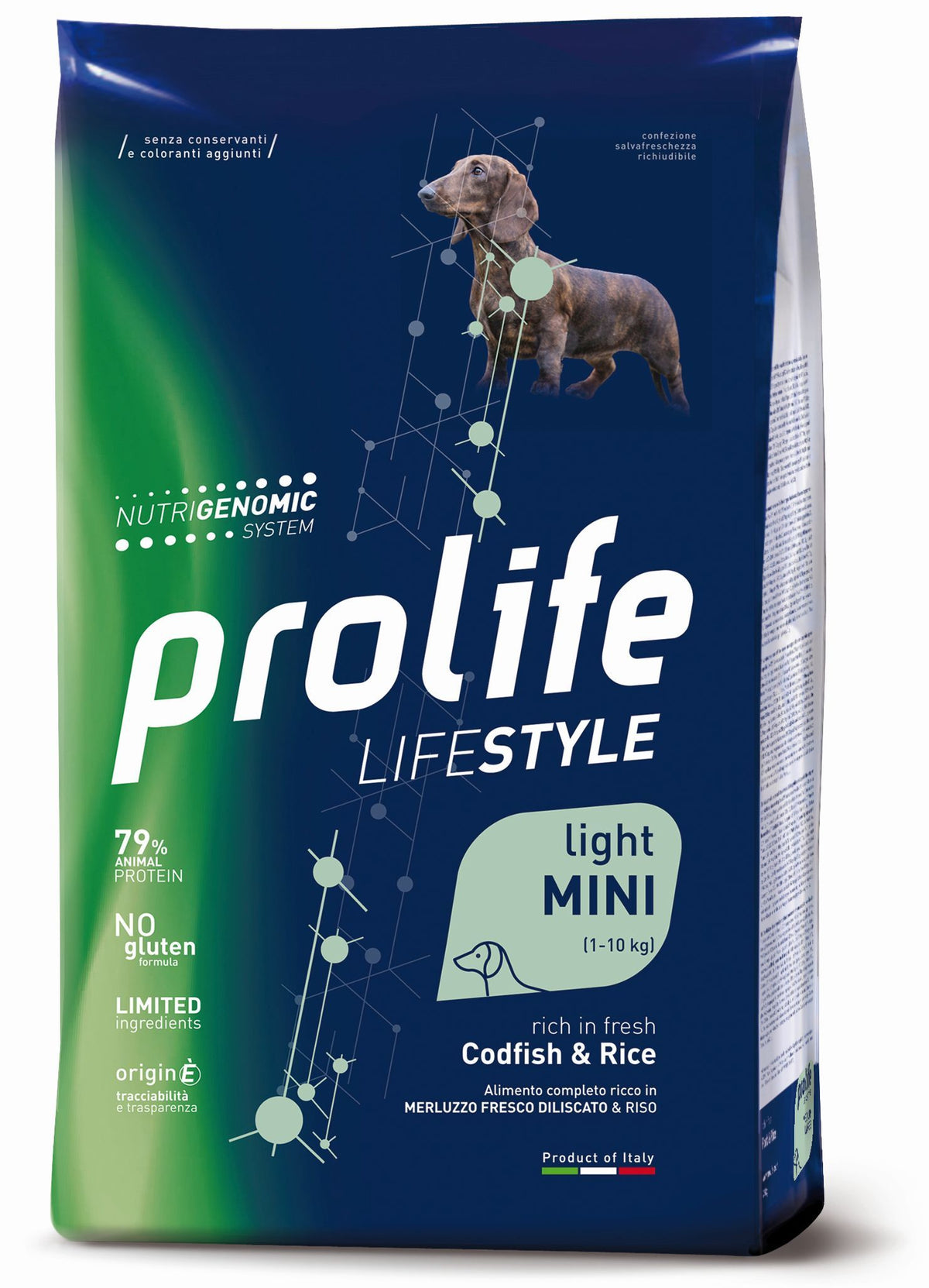 Bastone da passeggio Prolife LIFESTYLE di AGRIAPPIA, con impugnatura ergonomica, ideale per cani e animali domestici.