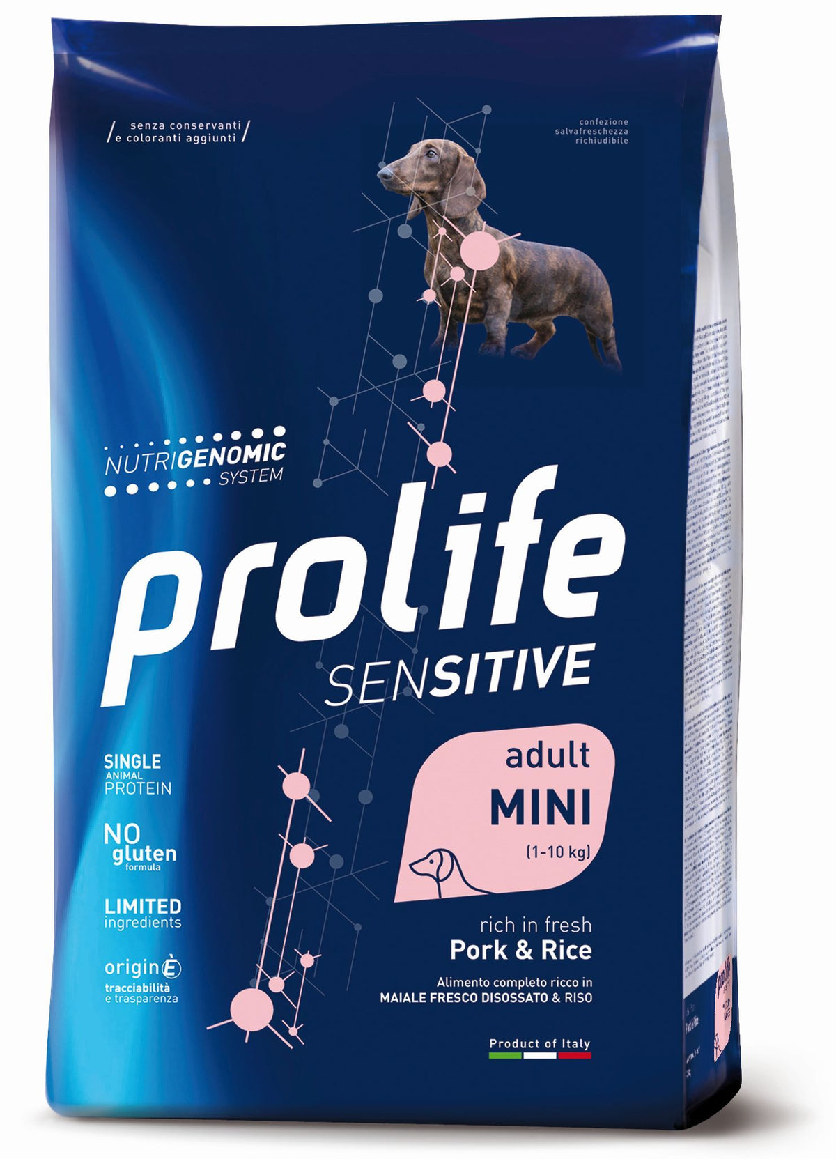 Bastone Prolife SENSITIVE di AGRIAPPIA per cani sensibili, con impugnatura ergonomica e design sicuro, visibile nell'immagine.
