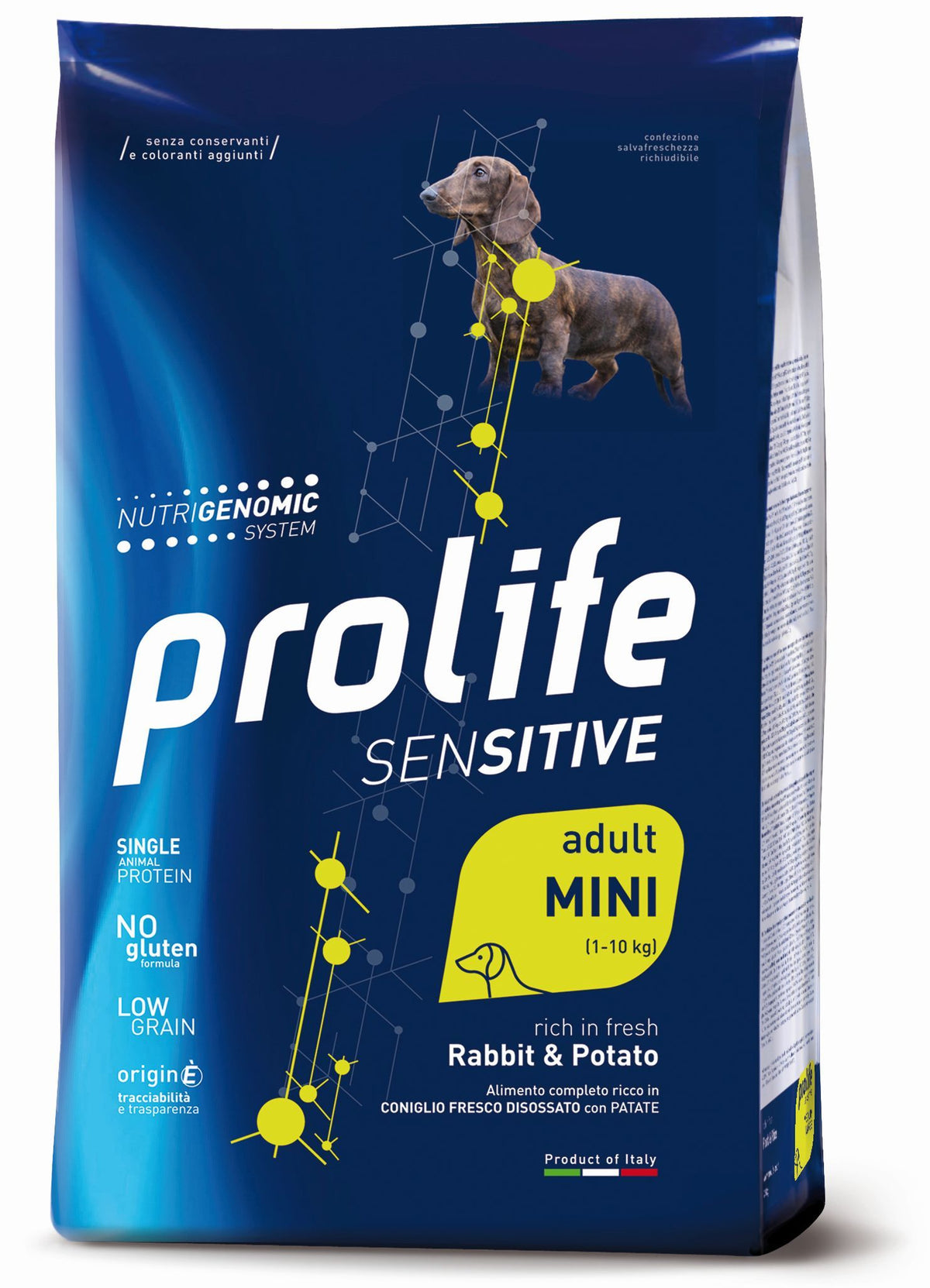 Bastone Prolife SENSITIVE di AGRIAPPIA con impugnatura ergonomica per cani sensibili, ideale per la mobilità e il supporto.