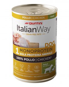 Crocchette per cani adult senza cereali ItalianWay Pollo di AGRIAPPIA, alimento naturale per tutte le razze.