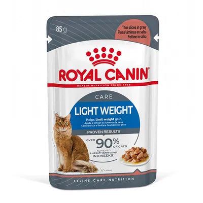 Royal Canin Light Weight Care in Salsa – Alimento Umido per il Controllo del Peso del Gatto