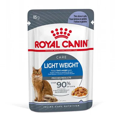 Royal Canin Light Weight Care in Gelatina – Alimento Umido per il Controllo del Peso del Gatto