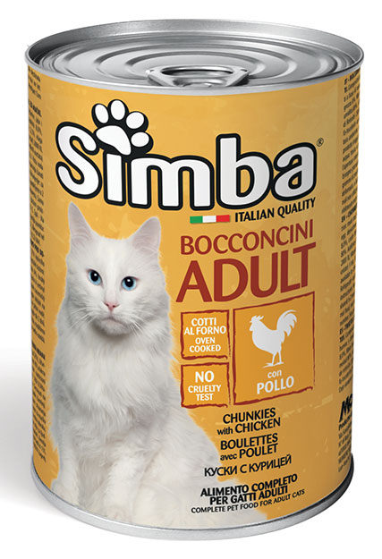 Simba Bocconcini Gatto 415g – Alimento Completo in Salsa