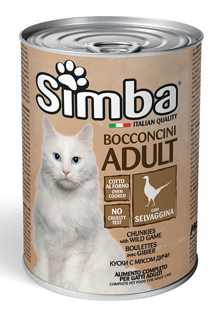 Simba Bocconcini Gatto 415g – Alimento Completo in Salsa