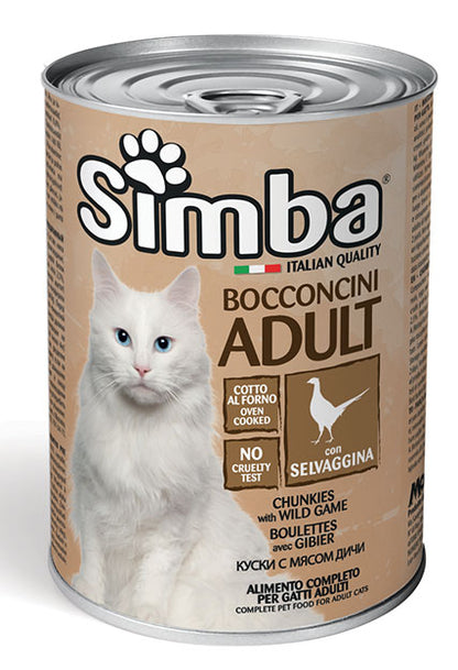Simba Bocconcini Gatto 415g – Alimento Completo in Salsa
