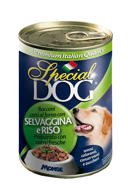 Special Dog All Breeds Adult Bocconi con Selvaggina e Riso
