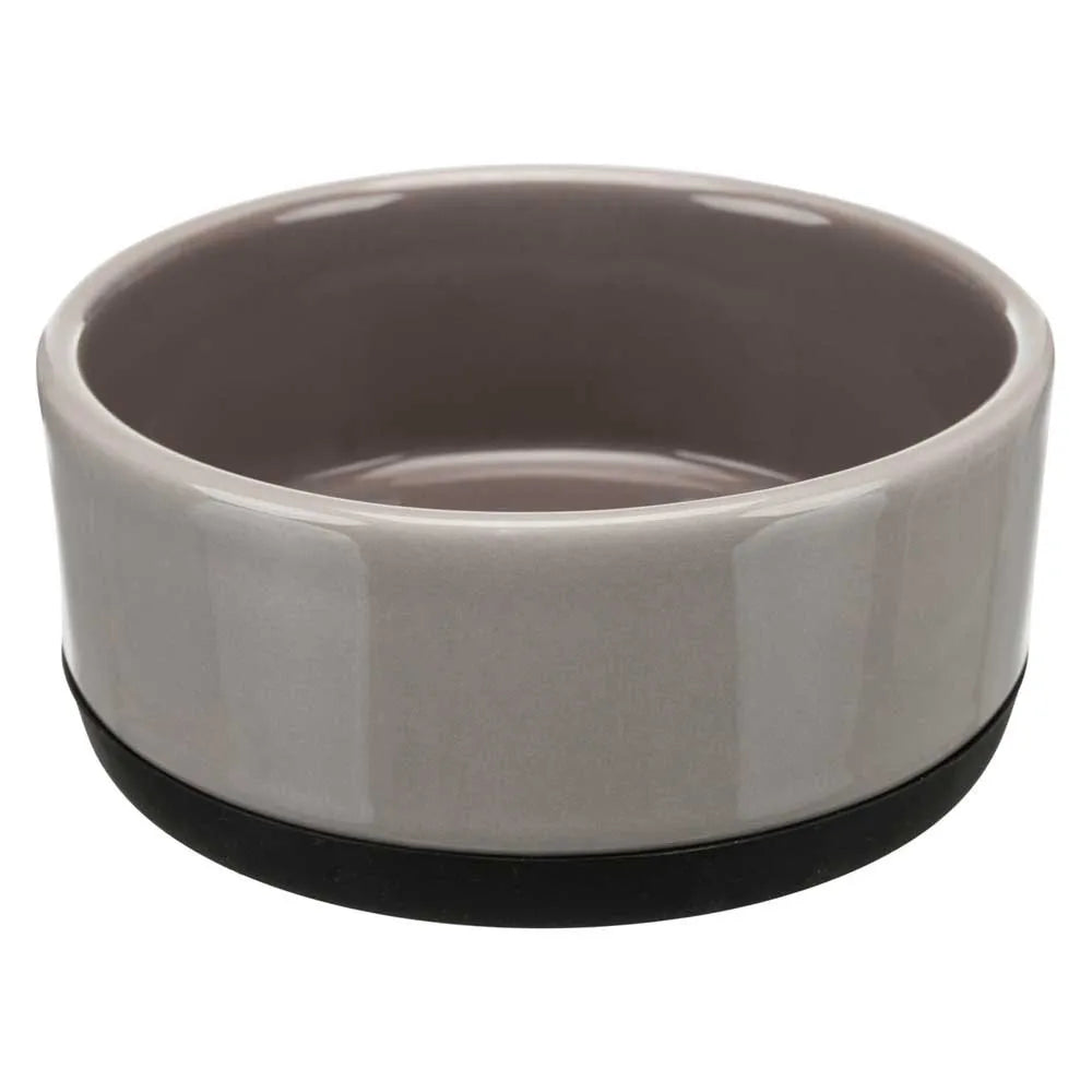 Ciotola in ceramica AGRIAPPIA con base gommata da 16 cm, perfetta per alimenti per animali domestici.