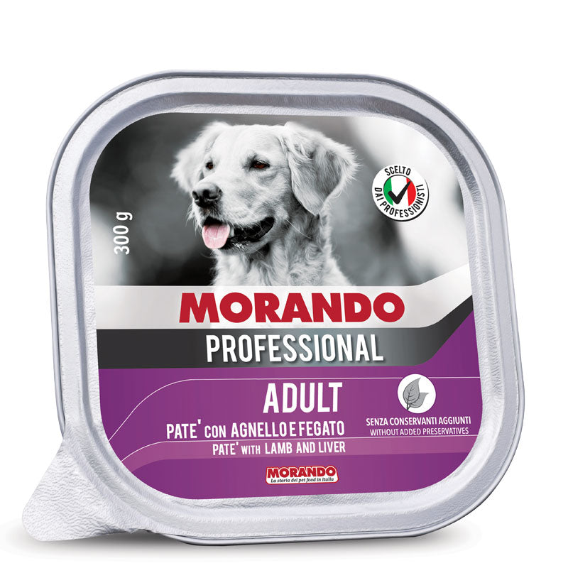 Pâté Morando AGRIAPPIA da 300g in vasetto, crema spalmabile con carne e ingredienti naturali, vista del prodotto.