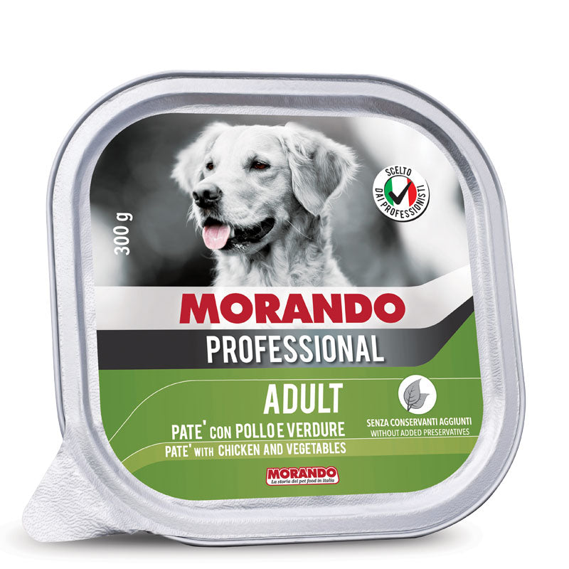 Pate Morando AGRIAPPIA da 300g in confezione, vista del prodotto cremoso e compatto.