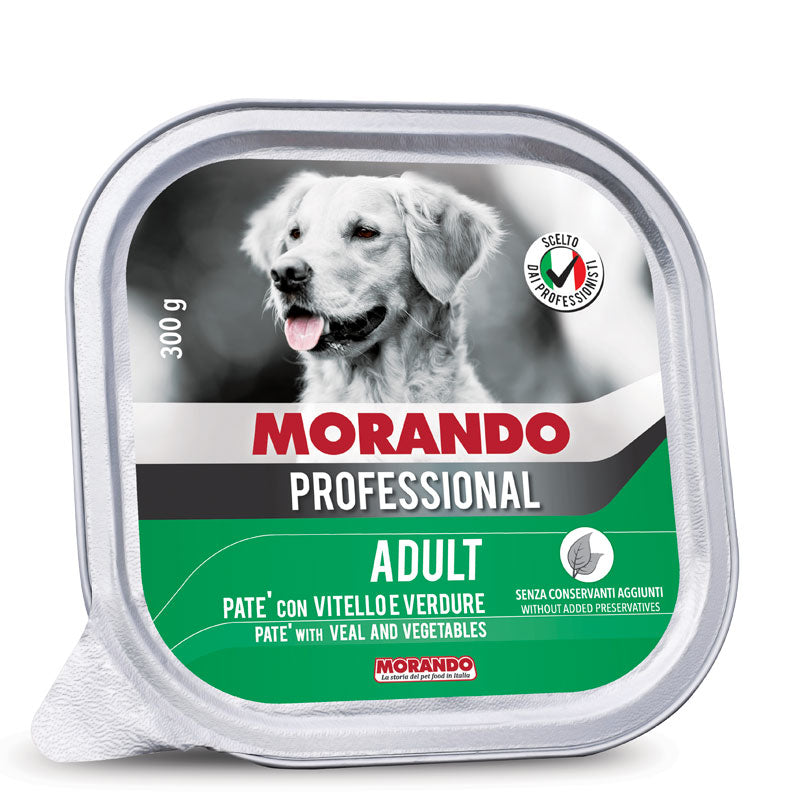 Pâté Morando AGRIAPPIA da 300g in vasetto, vista del prodotto con etichetta e confezione.